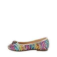 Kurt Geiger Mini Eagle Ballerina Flat - Little Kid / Big Gold