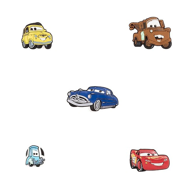 Disney and Pixar Cars Crocs Jibbitz&trade Shoe Charms 5 Pack - Multicolor