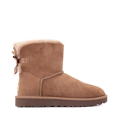 Womens UGG® Mini Bailey Bow II Boot - Rocky Oak
