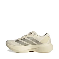 Womens adidas Adizero EVO SL Athletic Shoe - Wonder White / Cyber Metallic Warm Vanilla