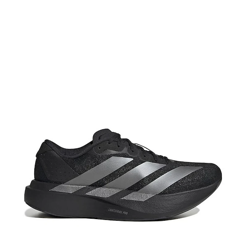 Womens adidas Adizero EVO SL Athletic Shoe - Core Black / Iron Metallic