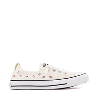 Womens Converse Chuck Taylor All Star Shoreline Slip Embroided Strawberries Sneaker - Egret / Soft Red Green