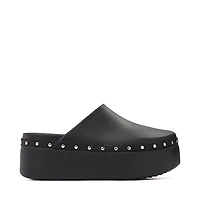 Womens Crocs Dylan Platform Studded Clog - Black