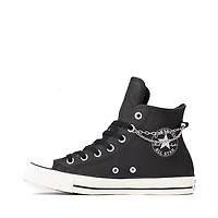 Converse Chuck Taylor All Star Girli-tude High-Top Sneaker - Black / Egret