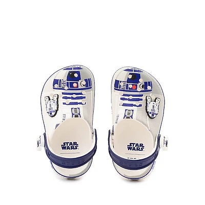 Star Wars&trade Crocs R2-D2 Classic Clog - Baby / Toddler White Multicolor