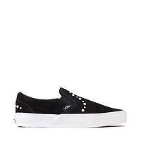 Vans Classic Slip-On Pearls Skate Shoe - Black
