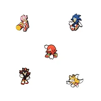 Sonic the Hedgehog&trade x Crocs Jibbitz&trade Shoe Charms 5 Pack - Multicolor