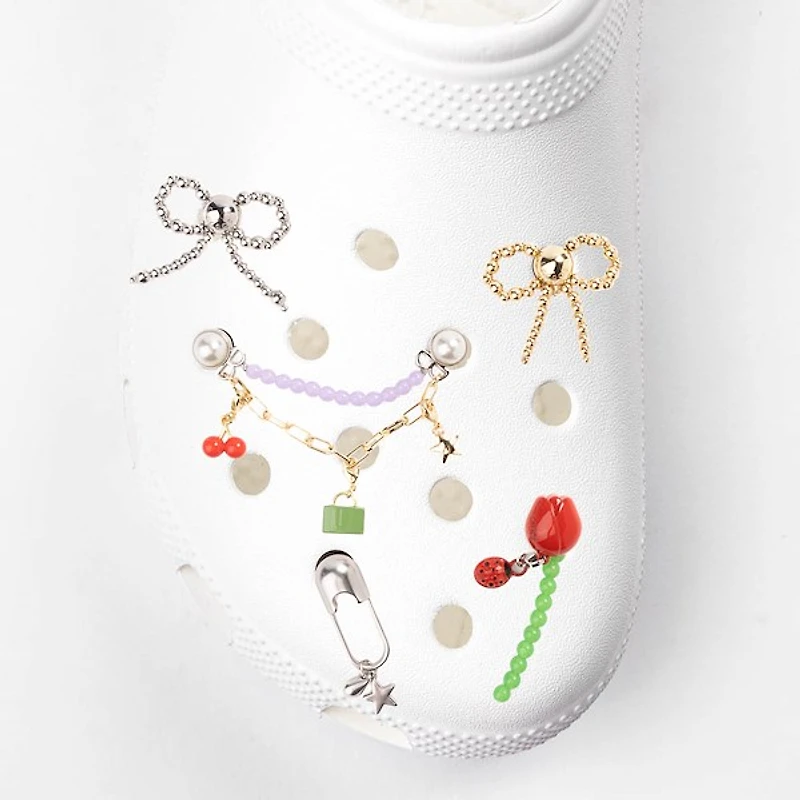 Crocs Jibbitz&trade Meta Icon Shoe Charms 5 Pack - Multicolor