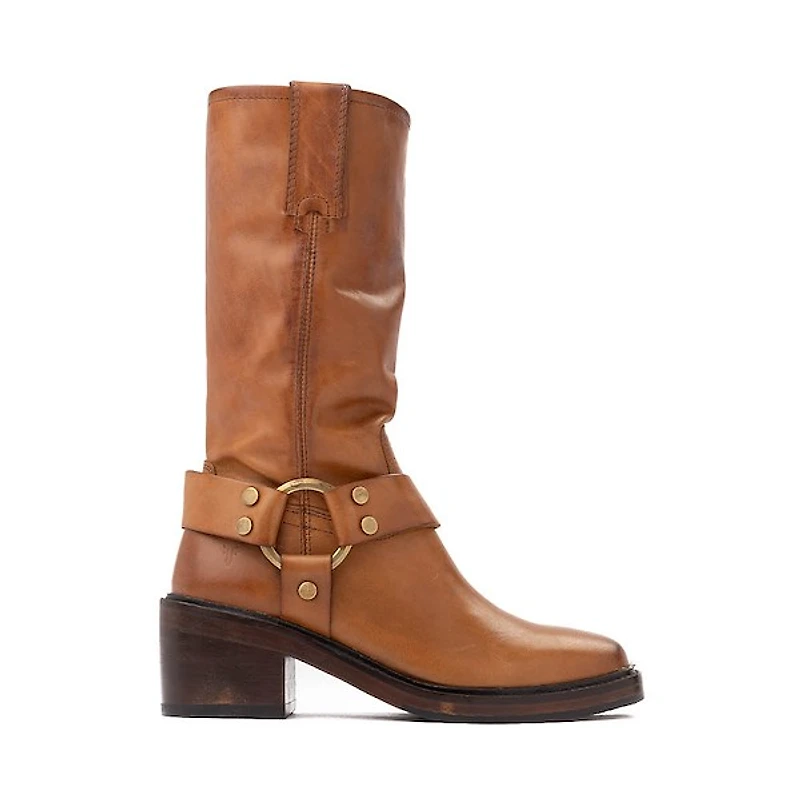 Womens Frye Kate Harness Boot - Bark
