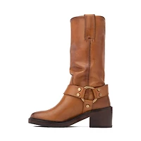 Womens Frye Kate Harness Boot - Bark