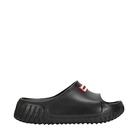 Womens Hunter Faroe Slide Sandal - Black
