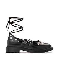 Womens Dr. Martens Elphie II Hardware Ballet Flat - Black