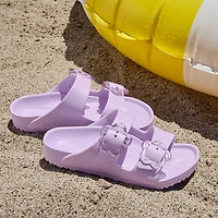 Birkenstock Arizona EVA Flower Slide Sandal - Little Kid