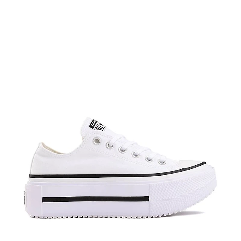 Converse Chuck Taylor All Star Lift Double Stack Low-Top Sneaker - White