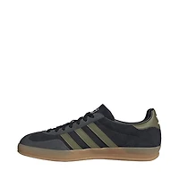 Mens adidas Gazelle Indoor Athletic Shoe - Core Black / Focus Olive Carbon