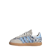 adidas x Liberty London Samba OG Comfort Closure Elastic Lace Athletic Shoe - Baby / Toddler - Multicolor / Off White / Gum