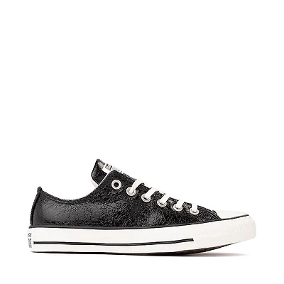 Womens Converse Chuck Taylor All Star Low-Top Metallic Sneaker - Black / Vintage White