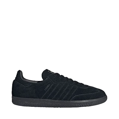 Mens adidas Samba OG Athletic Shoe - Core Black / Grey Three Gold Metallic
