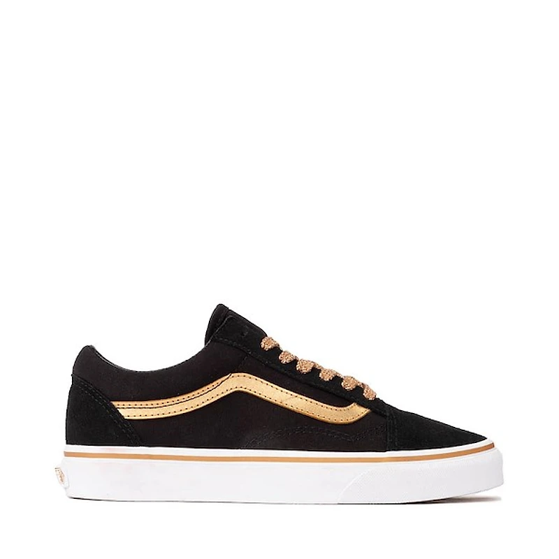 Vans Old Skool Skate Shoe - Black / Gold