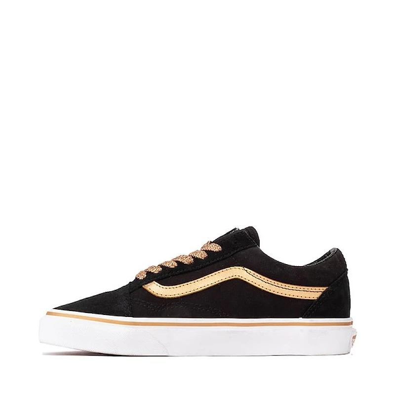 Vans Old Skool Skate Shoe - Black / Gold