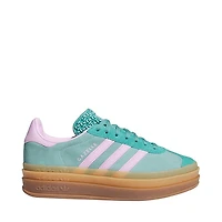 Womens adidas Gazelle Bold Athletic Shoe - Powder Teal / Bliss Lilac Pure