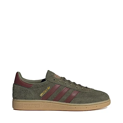 Mens adidas Handball Spezial Athletic Shoe - Focus Olive / Fox Brown Gum