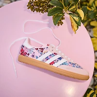 adidas x Liberty London Samba OG Athletic Shoe - Big Kid - Clear Pink / Cloud White / Gum