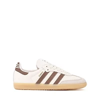 adidas Samba OG Athletic Shoe - Big Kid Cloud White / Earth Strata Gum
