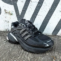 adidas Adistar XLG 2.0 Athletic Shoe - Big Kid Core Black / Silver Metallic