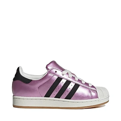 Womens adidas Superstar II Athletic Shoe - Preloved Purple / Core Black Off White