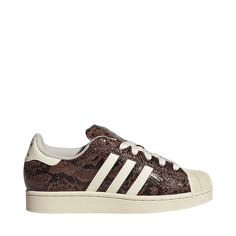 Womens adidas Superstar II Athletic Shoe - Preloved Brown / Cream White Alumina