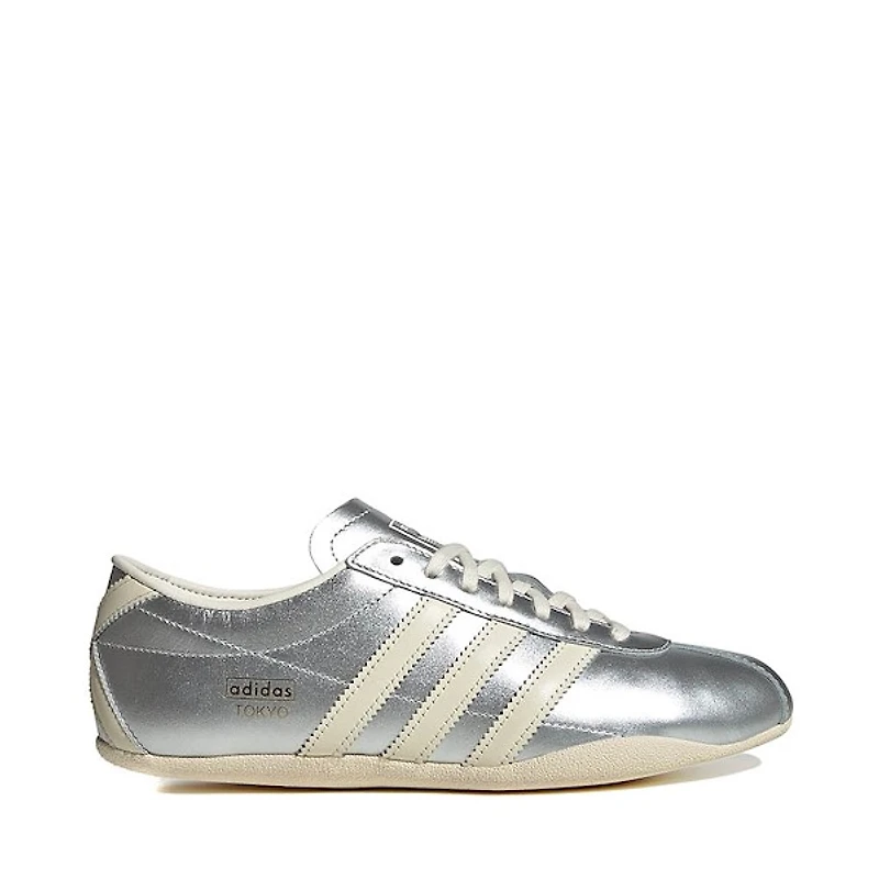 Womens adidas Tokyo Athletic Shoe - Silver Metallic / Cream White Gold