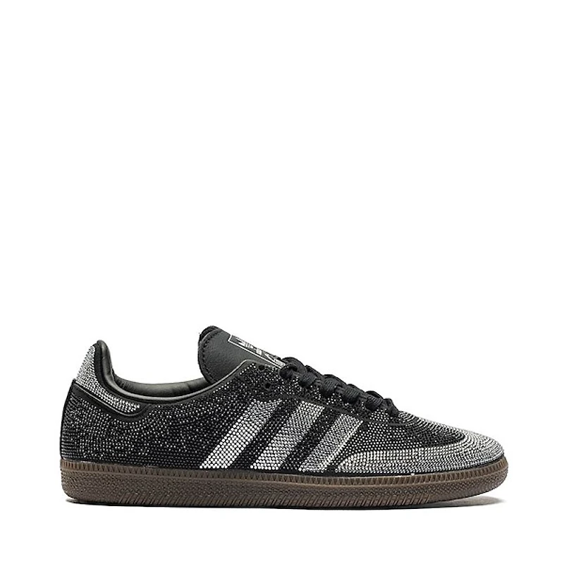 Womens adidas Samba OG Rhinestone Athletic Shoe - Core Black / Cloud White