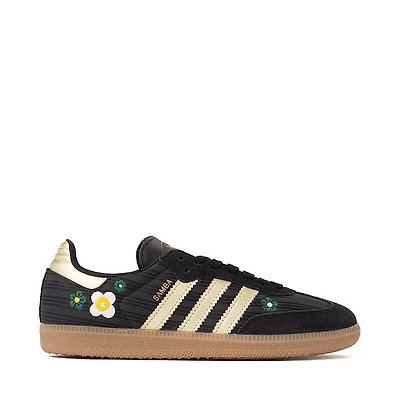Womens adidas x Liberty London Samba OG Athletic Shoe - Core Black / Gold Metallic Gum