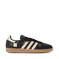 Womens adidas x Liberty London Samba OG Athletic Shoe - Core Black / Gold Metallic Gum