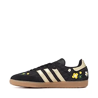 Womens adidas x Liberty London Samba OG Athletic Shoe - Core Black / Gold Metallic Gum