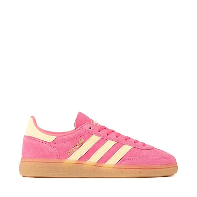 Womens adidas Handball Spezial Athletic Shoe - Lucid Pink / Almost Yellow Gold Metallic