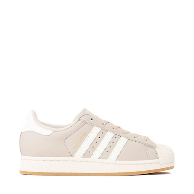 Womens adidas Superstar II Athletic Shoe - Wonder Alumina / Off White Gold Metallic