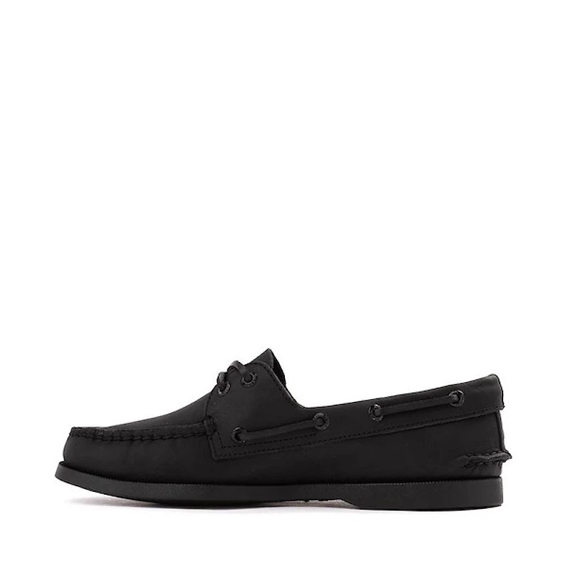 Mens Sperry Top-Sider Authentic Original&trade 2-Eye Boat Shoe - All Black
