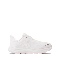 HOKA Clifton 10 Athletic Shoe - Little Kid - White / White