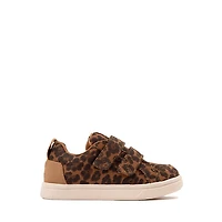 TOMS Cruz Double Strap Sneaker - Baby / Toddler / Little Kid - Leopard