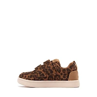 TOMS Cruz Double Strap Sneaker - Baby / Toddler / Little Kid - Leopard