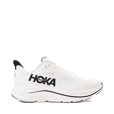 Mens HOKA Clifton 10 Athletic Shoe - White / Black