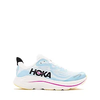 HOKA Clifton 10 Athletic Shoe - Big Kid Frost / Soaring Blue