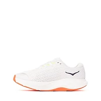 HOKA Rincon 4 Athletic Shoe - Big Kid Frost / Neon Yuzu