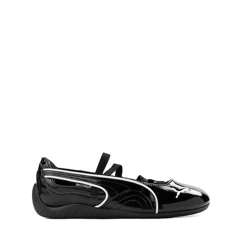 PUMA Speedcat Ballet Glossy Shoe - Big Kid Black / White