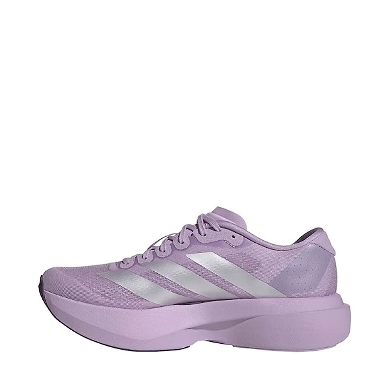 Womens adidas Adizero EVO SL Athletic Shoe - Powder Plum / Zero Metallic Shock Pink