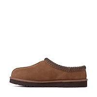 Mens UGG® Tasman II Nubuck Slipper - Dark Chestnut