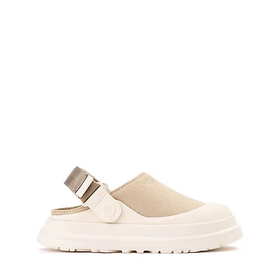 UGG® GoldenGlow Canvas Clog - Little Kid / Big Mustard Seed