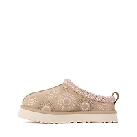 UGG® Tazz Sun Stitch Slipper - Little Kid / Big Kid - Mustard Seed